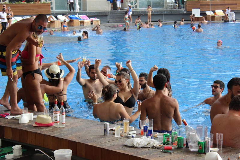 Sunday Pool Party at Whitelace